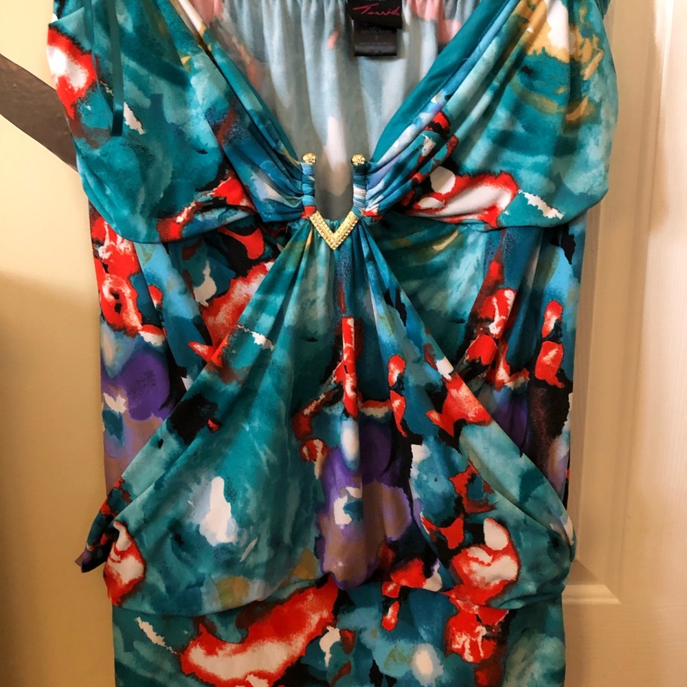 Torrid tube top spring shirt size 3